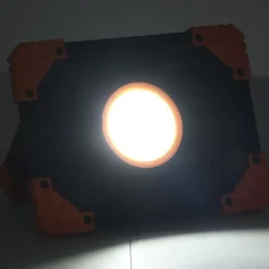 vidaXL Iluminación-Foco LED portátil ABS 10 W blanco frío