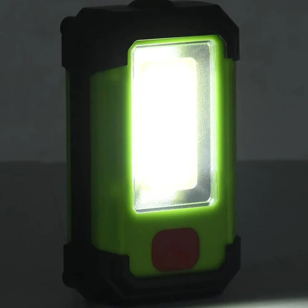 vidaXL Foco LED portátil con energía solar 7 W blanco frío Clearance