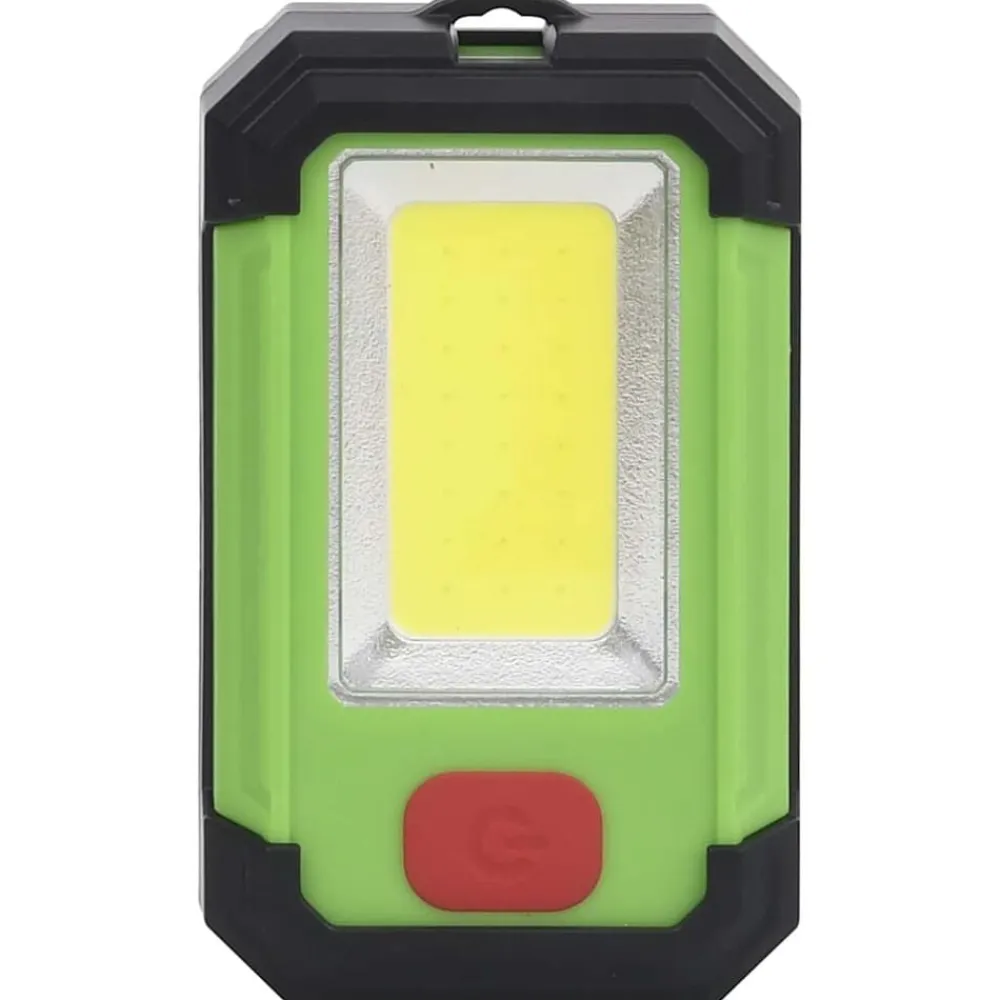 vidaXL Foco LED portátil con energía solar 7 W blanco frío Clearance