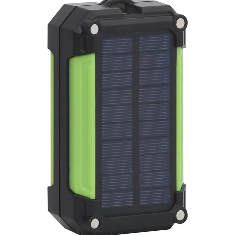 vidaXL Foco LED portátil con energía solar 7 W blanco frío Clearance