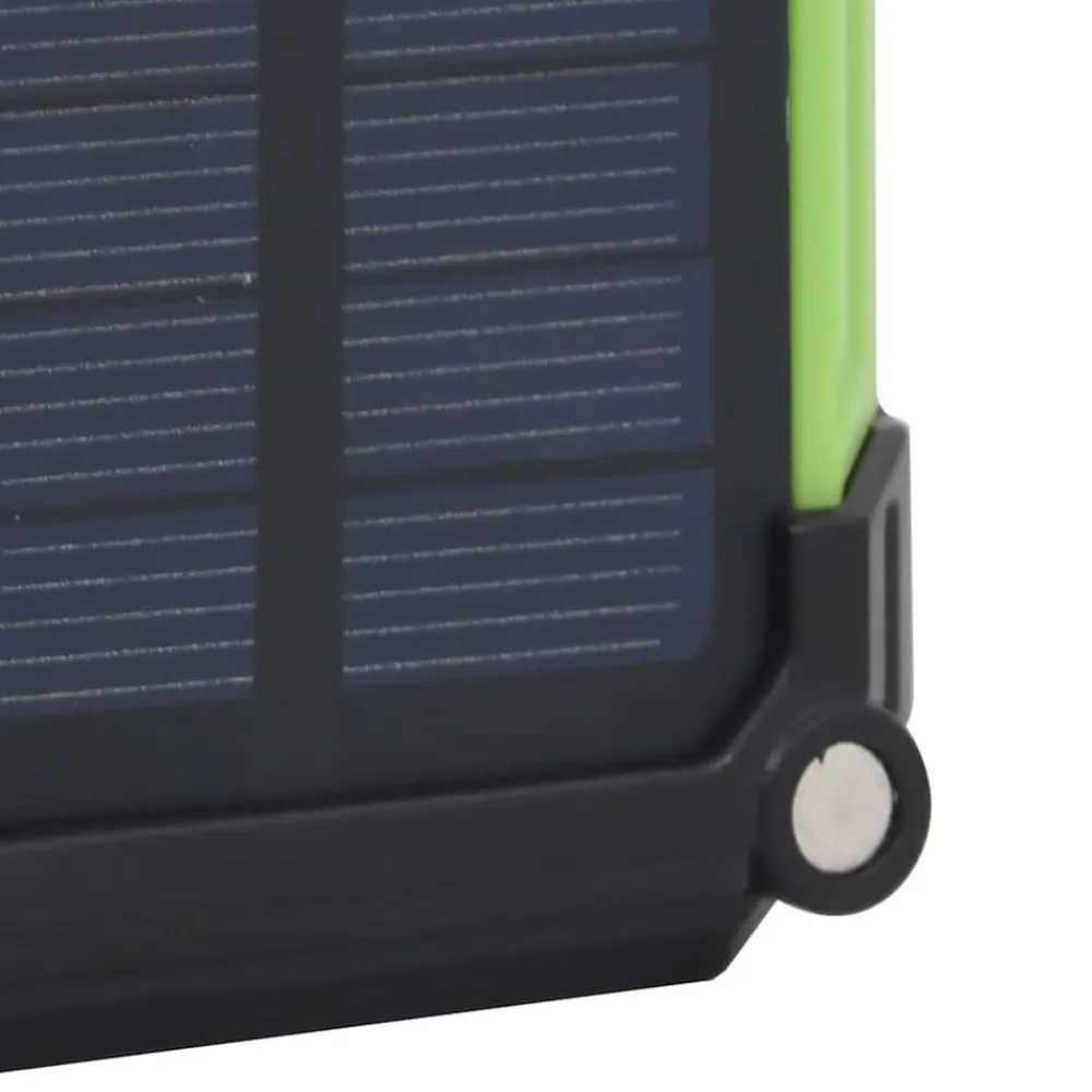 vidaXL Foco LED portátil con energía solar 7 W blanco frío Clearance