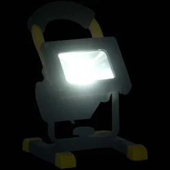 vidaXL Iluminación-Foco LED recargable con asa 30 W blanco frío