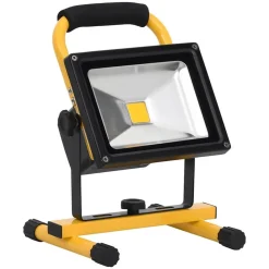 vidaXL Iluminación-Foco LED recargable con asa 30 W blanco frío