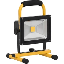 vidaXL Iluminación-Foco LED recargable con asa 30 W blanco frío