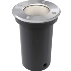 vidaXL Focos LED empotrables de suelo de jardín redondos 3 uds Discount