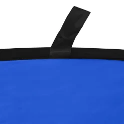 vidaXL Cámaras Y Objetivos-Fondo estudio fotografía ovalado 2 en 1 verde y azul 200x150 cm