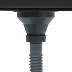 vidaXL Fontanería-Fregadero de cocina de acero inoxidable