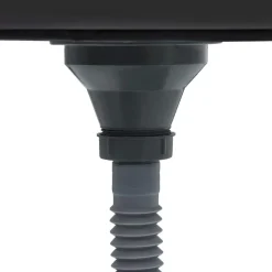 vidaXL Fontanería-Fregadero de cocina con escurridor acero inox 800x500x155 mm