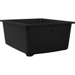 vidaXL Fregadero de cocina 38 x 44 x 20 cm granito Negro Hot