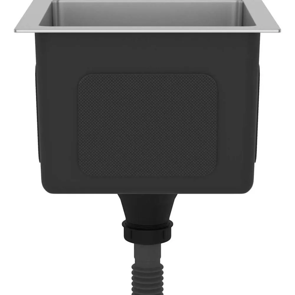 vidaXL Fontanería-Fregadero de cocina hecho a mano acero inoxidable