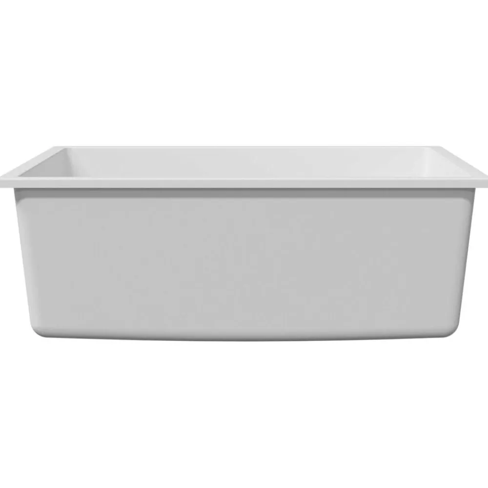 vidaXL Fontanería-Fregadero de cocina 54 x 44 x 20 cm granito