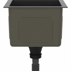 vidaXL Fontanería-Fregadero hecho a mano acero inoxidable