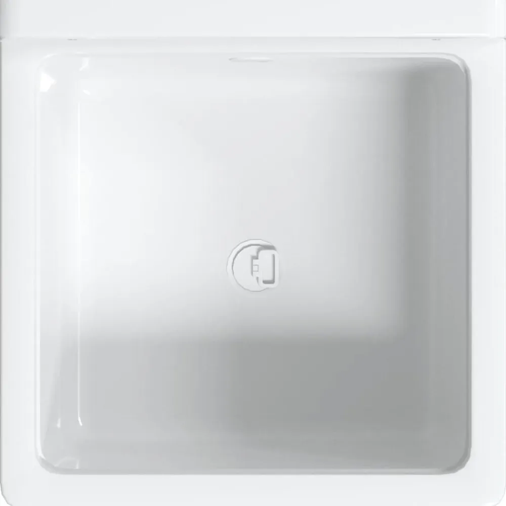 vidaXL Fontanería-Fregadero lavabo de pared resina 40x40x24 cm