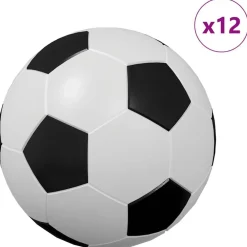 vidaXL Juegos De Interior-Fútbol de Mesa 12 pcs 3,6 x 3,6 cm Polipropileno