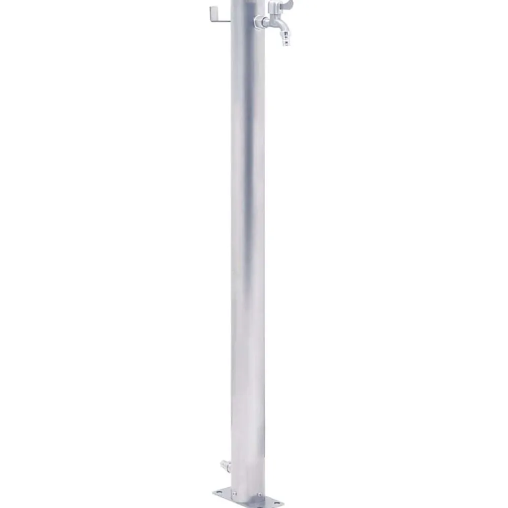 vidaXL Fuente de agua para jardín acero inoxidable redonda 40 cm Outlet