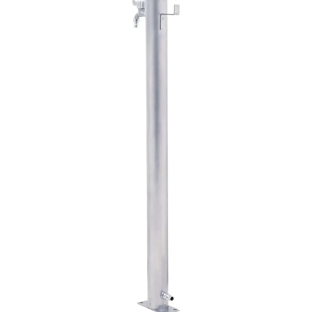 vidaXL Fuente de agua para jardín acero inoxidable redonda 40 cm Outlet