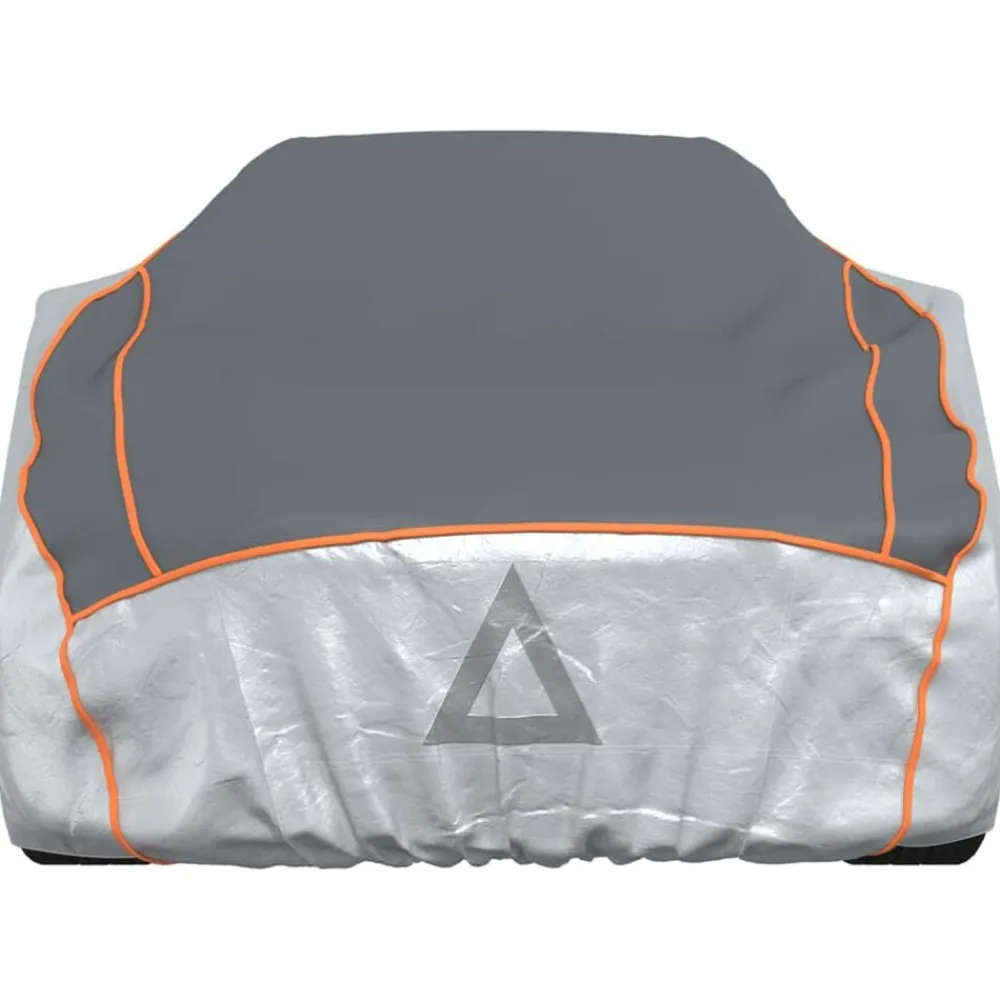 vidaXL Funda completa coche Sedan protección antigranizo S gris/plata Discount