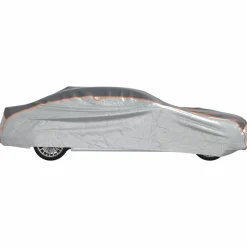 vidaXL Funda completa coche Sedan protección antigranizo S gris/plata Discount