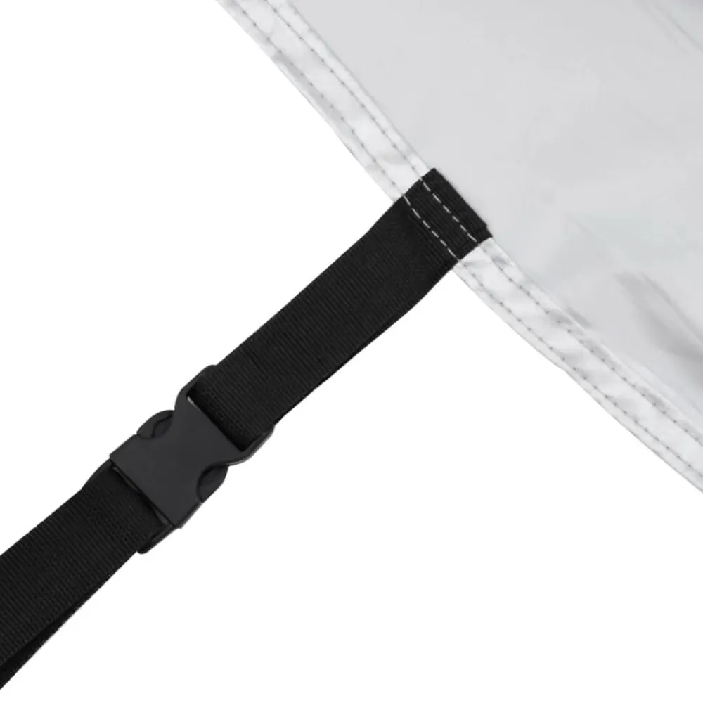 vidaXL Funda completa coche Sedan protección antigranizo S gris/plata Discount