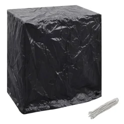 vidaXL Accesorios Para Muebles De Jardín-Funda de muebles de jardín mesa ping pong 8 ojales 160x55x182cm