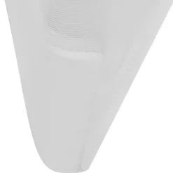 vidaXL Funda de silla elástica color crema 18 unidades Blanco