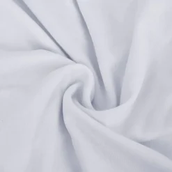 vidaXL Decoración-Funda elástica para sofá de 3 plazas poliéster jersey blanca