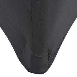 vidaXL Funda elástica para mesa 2 uds 120x60,5x74 Antracita Sale