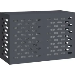 vidaXL Accesorios Para Electrodomésticos-Funda para Aire Acondicionado 90 x 40 x 60 cm Acero