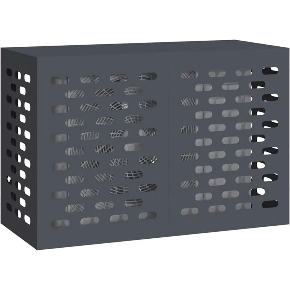vidaXL Accesorios Para Electrodomésticos-Funda para Aire Acondicionado 90 x 40 x 60 cm Acero