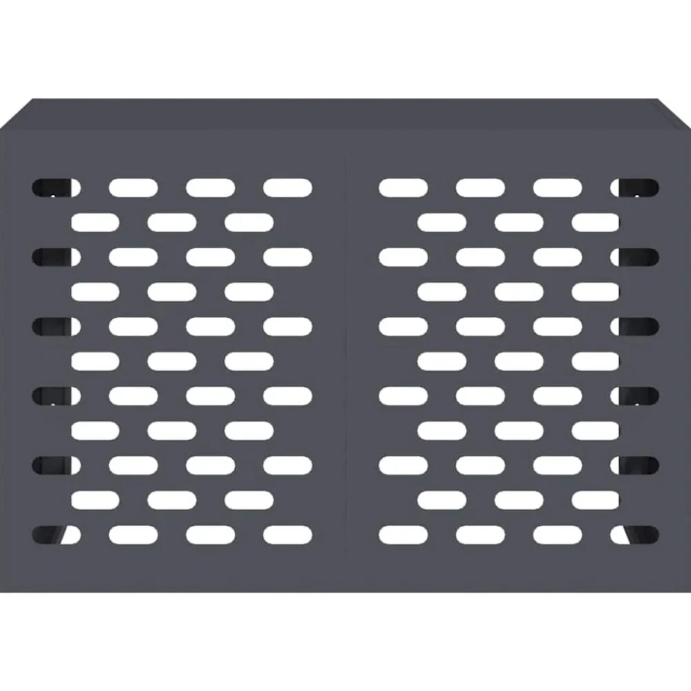 vidaXL Accesorios Para Electrodomésticos-Funda para Aire Acondicionado 90 x 40 x 60 cm Acero