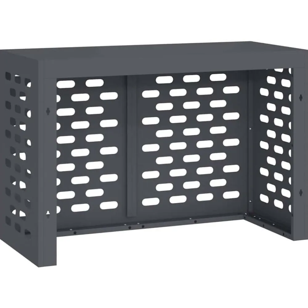 vidaXL Accesorios Para Electrodomésticos-Funda para Aire Acondicionado 90 x 40 x 60 cm Acero