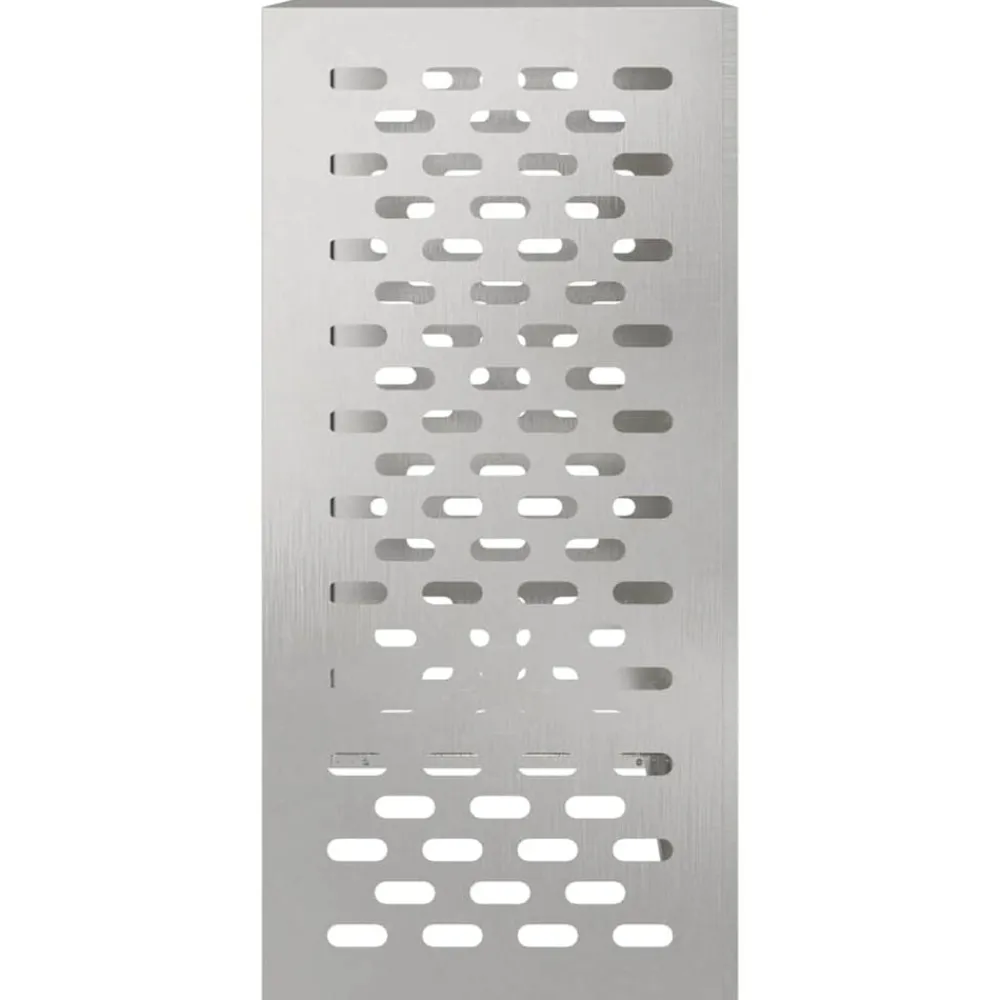 vidaXL Funda para Aire Acondicionado Plateado 110 x 50 x 105 cm Acero inoxidable Outlet