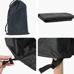 vidaXL Funda para banco de jardín 134 x 70 x 65 / 94 cm Tela Oxford 210D Sale