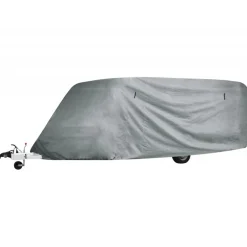 vidaXL Piezas Y Accesorios Para Vehículos-Funda para caravana gris S