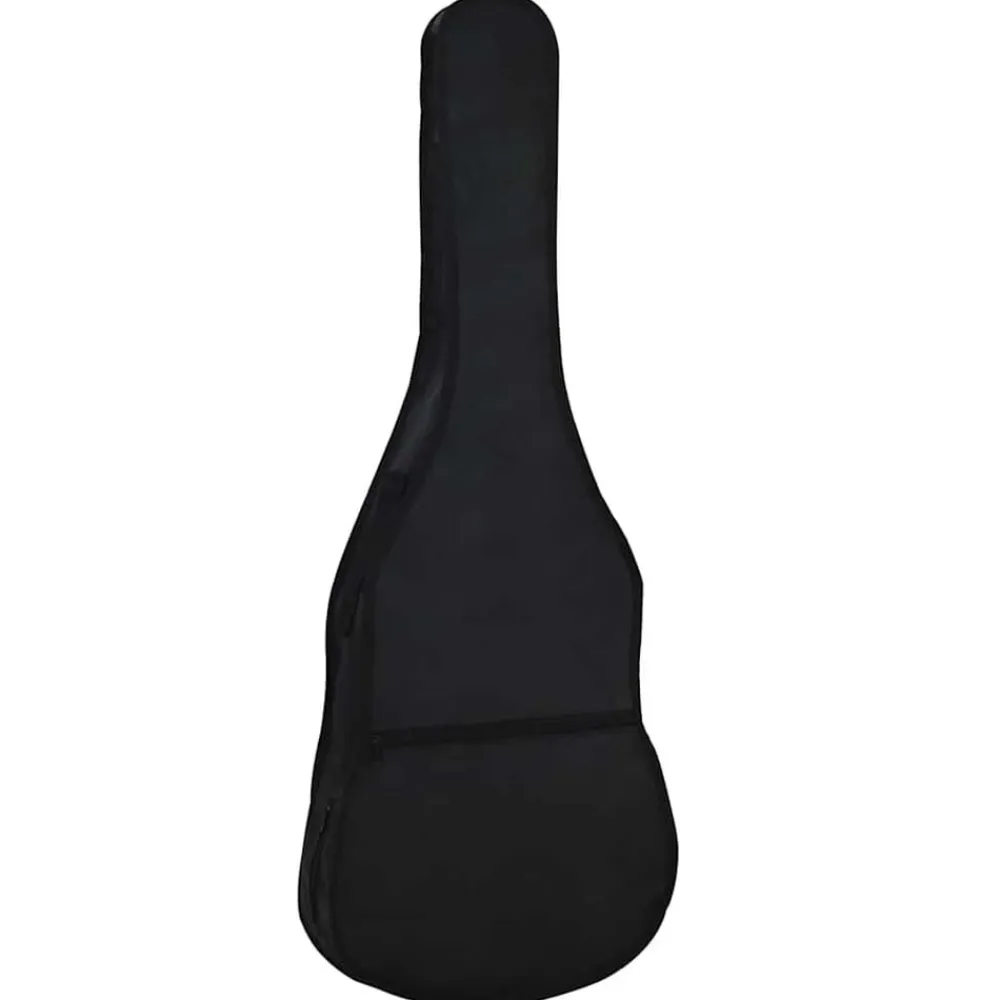 vidaXL Arte Y Ocio-Funda para guitarra clásica 4/4 (39") tela negro 100x37 cm