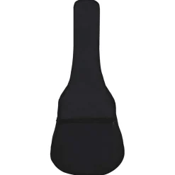 vidaXL Arte Y Ocio-Funda para guitarra clásica 4/4 (39") tela negro 100x37 cm