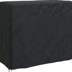 vidaXL Funda para leñero Liso Negro 61 x 122 x 106 cm Tela Oxford 600D Online