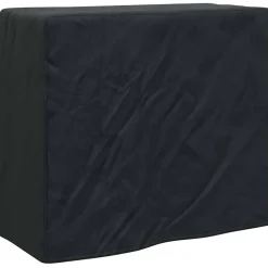 vidaXL Funda para leñero Liso Negro 61 x 122 x 106 cm Tela Oxford 600D Online