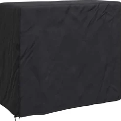 vidaXL Funda para leñero Liso Negro 61 x 122 x 106 cm Tela Oxford 210D Discount