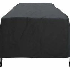 vidaXL Accesorios Para Muebles De Jardín-Funda para Loungers Liso Negro 74 x 210 x 40 cm tela