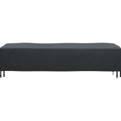 vidaXL Accesorios Para Muebles De Jardín-Funda para Loungers Liso Negro 74 x 210 x 40 cm tela