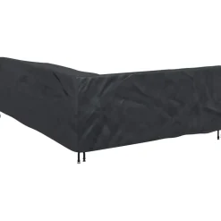 vidaXL Funda para muebles Negro 250 x 180 x 80 cm Tela Oxford 210D New