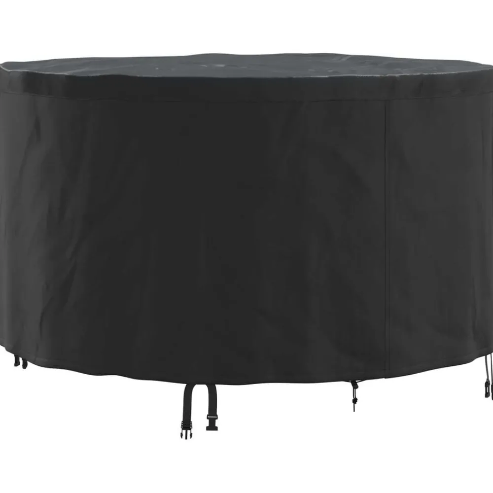 vidaXL Funda para muebles Negro 102 x 102 x 71 cm Tela Oxford 210D Hot