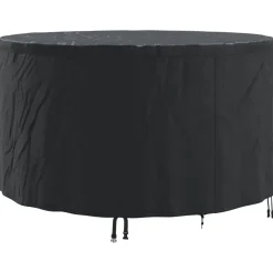 vidaXL Accesorios Para Muebles De Jardín-Funda para muebles Negro 157 x 157 x 71 cm Tela Oxford 600D