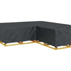 vidaXL Funda para muebles Negro 235 x 235 x 85 cm Tela Oxford 600D Sale
