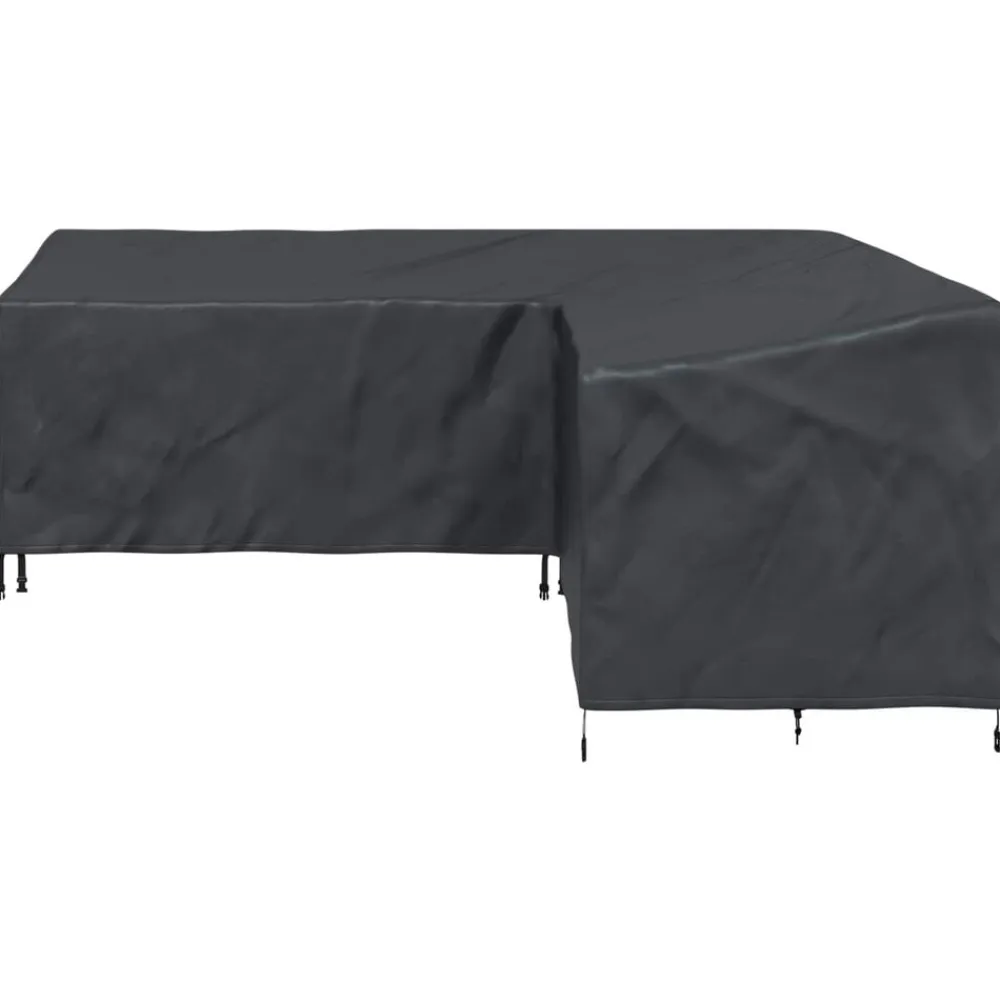 vidaXL Funda para muebles Negro 235 x 235 x 85 cm Tela Oxford 600D Sale