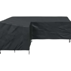 vidaXL Funda para muebles Negro 235 x 235 x 85 cm Tela Oxford 600D Sale
