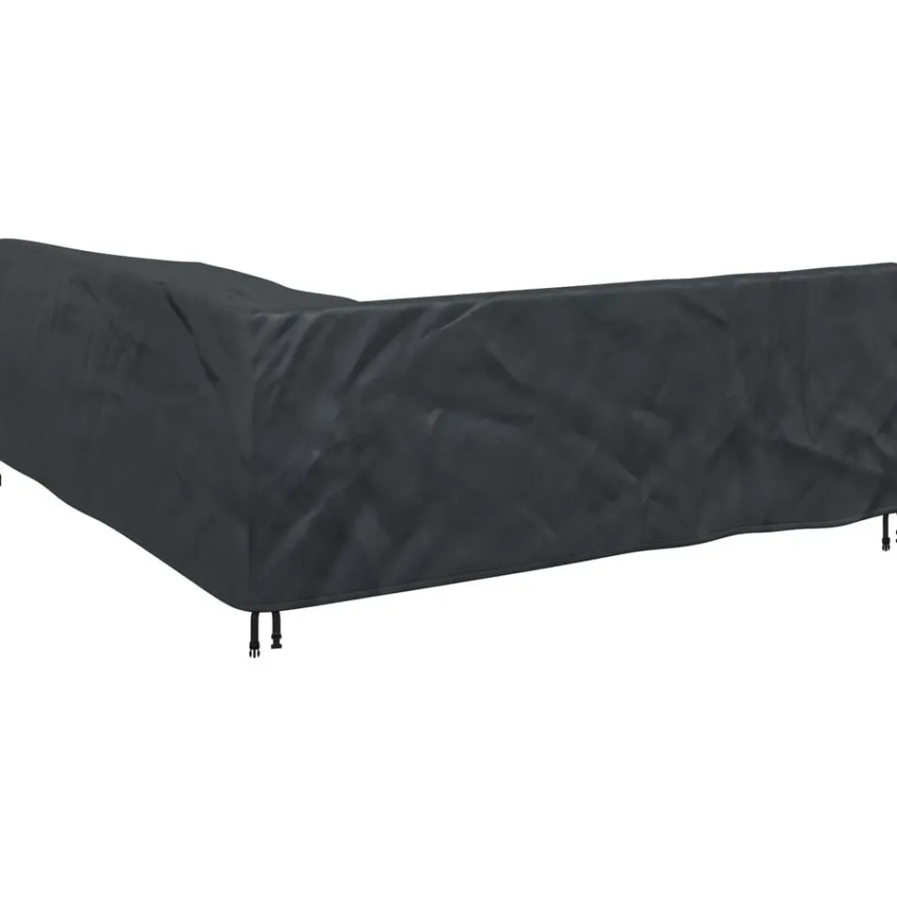 vidaXL Funda para muebles Negro 235 x 235 x 85 cm Tela Oxford 600D Sale
