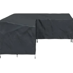 vidaXL Funda para muebles Negro 250 x 180 x 80 cm Tela Oxford 210D Discount