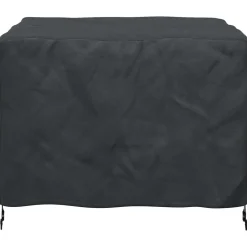 vidaXL Accesorios Para Muebles De Jardín-Funda para muebles Liso Negro 100 x 100 x 70 cm 210D